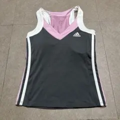 Adidas アディダス　水着　セパレート　レディース　グレー　ピンク　Sのサムネイル