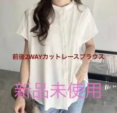 ジーラ GeeRA 前後2WAYカットレースブラウスのサムネイル