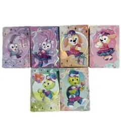 香港ディズニー　ダッフィー＆フレンズ　トレカ　6種まとめ売り