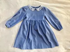 ロペピクニックキッズ 取り外し可能な襟付き ワンピース 130cm