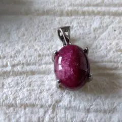 ✨美品✨ルビーネックレス　天然石　ペンダントトップ