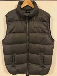 ブラック ダウンベスト