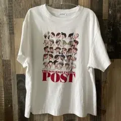 LEPSIM【The Saturday Evening Post】プリントT