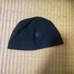 キッズ用 メッシュ水泳帽 ブラック