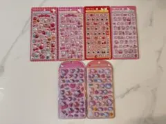 ボンボンドロップシール　キティセット　サンリオ　第二弾　mini コットンパフィ