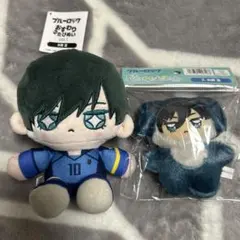 【おまけ付き】ブルーロック ミニおすわりたぴぬい ちみけもますこっと 糸師凛