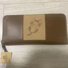 新品未使用　ダヤン　長財布　にゃんキュー♯3