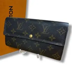 ルイヴィトン モノグラム ポシェット ポルトモネ クレディ 財布 サラ 2カード