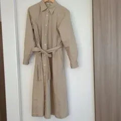 ユニクロ☆シャツワンピースS
