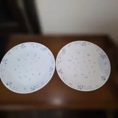 Corelle 青い花模様 皿 5枚セット - メルカリ