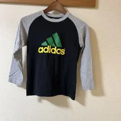 【難あり】adidas 長袖グレー×ブラック