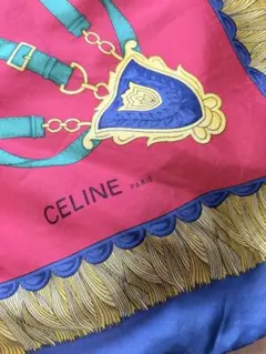 CELINE シルクスカーフ