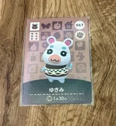ゆきみ トレーディングカード 067 amiiboカード
