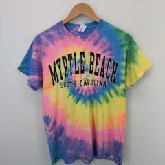 GILDAN ギルダン タイダイ Tシャツ M マートルビーチ
