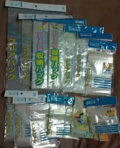 チャック付きクリアパック /ジップバッグ 　　　 190パック程度