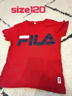 FILA レッド Tシャツ サイズ120