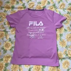 FILA 半袖Tシャツ パープル LLサイズ