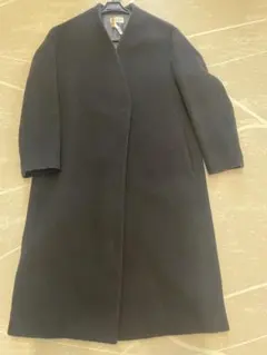 PLST ブラック チェスターコート