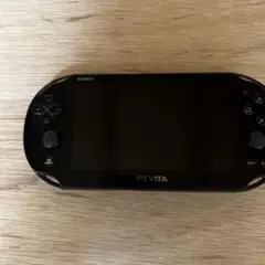 PS Vita 本体 ブラック　バッテリー切れ