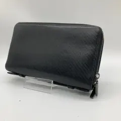 Dunhill ダンヒル オーガナイザー ラウンドジップ 長財布 レザー 黒