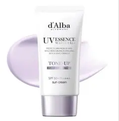 【新品】ダルバ トーンアップサンクリーム 化粧下地 日焼け止め パープル50ml