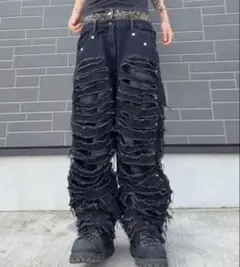 「希少(完売)」ZENEZ CUSTOM JEANS 重ね履き ダメージデニム 2026年最新】zenezの人気アイテム - メルカリ
