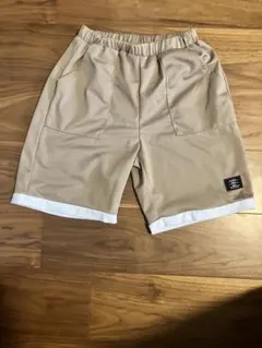メンズ ハーフパンツ ベージュ ショートパンツ