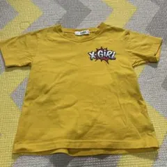 X-girl キッズ Tシャツ イエロー 100cmのサムネイル
