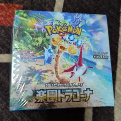 T楽園ドラゴーナ 未開封BOX ポケモンカードゲーム 強化拡張パック