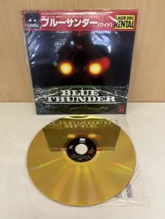 希少廃盤 1983年映画 ブルーサンダー ワイド版 LD レーザーディスク 帯付のサムネイル