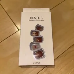 NAILS ネイルチップ リボン ハート グラデーションのサムネイル