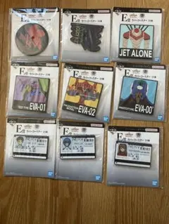 エヴァンゲリオン1番くじF賞　9点セット