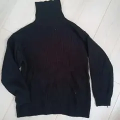 WEGO STANDARD ブラック タートルネック M