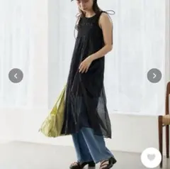 KASTANE シアーシャーリングトップスセット