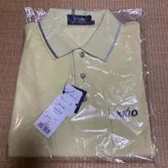 新品　日本製　XXIO メンズ ゴルフシャツ イエロー Lサイズ 新品のサムネイル