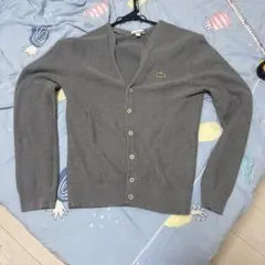 CLASSIQUE LACOSTE カーディガン グレー XS