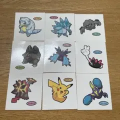 【まとめ売り】ポケモンパン シール 9枚セット（被りなし） 29