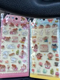 しんちゃん ボンボンドロップシール 2シート入り