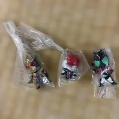 【新品・未使用】仮面ライダー 3点セット キーホルダー