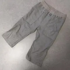 SHIPS　日本製　格子柄　半端丈パンツ