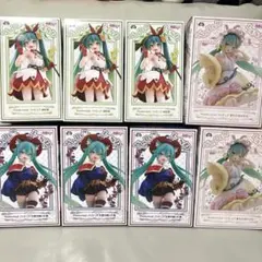 初音ミク Wonderland ワンダーランド フィギュア　3種類 8体セット