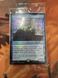 悪戯の神、ロキ 英 foil プロモ - メルカリ