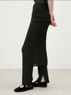 Mila Owen リブニットセットボトム