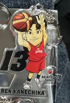 バスケ　日本代表　シークレットイラストミニチャーム　アクリルキーホルダー こ*す様 バスケットボール 日本代表 シークレットイラストミニチャーム