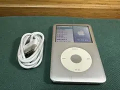 きれいなiPod Classic 6世代 80GB 新品バッテリー、ケーブル付き