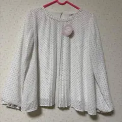 裏起毛ブラウス