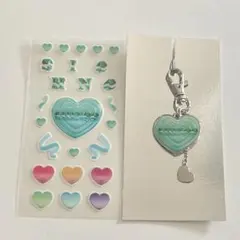SHINee キーホルダー　HEART CHARM KEYRING