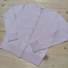 KUMIKYOKU ピンク カーディガン S2