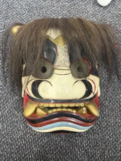 ★石見大田　飾面　天狗面　厄除け　魔除★石見神楽　神楽面　お面 大型】石見神楽面 天狗 荒神 魔除 お面 能面 伝統工芸 石見大田 石井