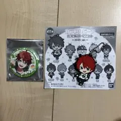 カラフルピーチ缶バッジコレクションじゃぱぱ＆ラバーマスコット2025ver